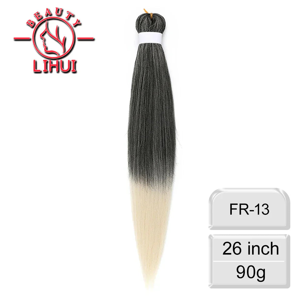 Braiding Hair Pre-stretched Synthetic Jumbo Braiding Hair Extensions