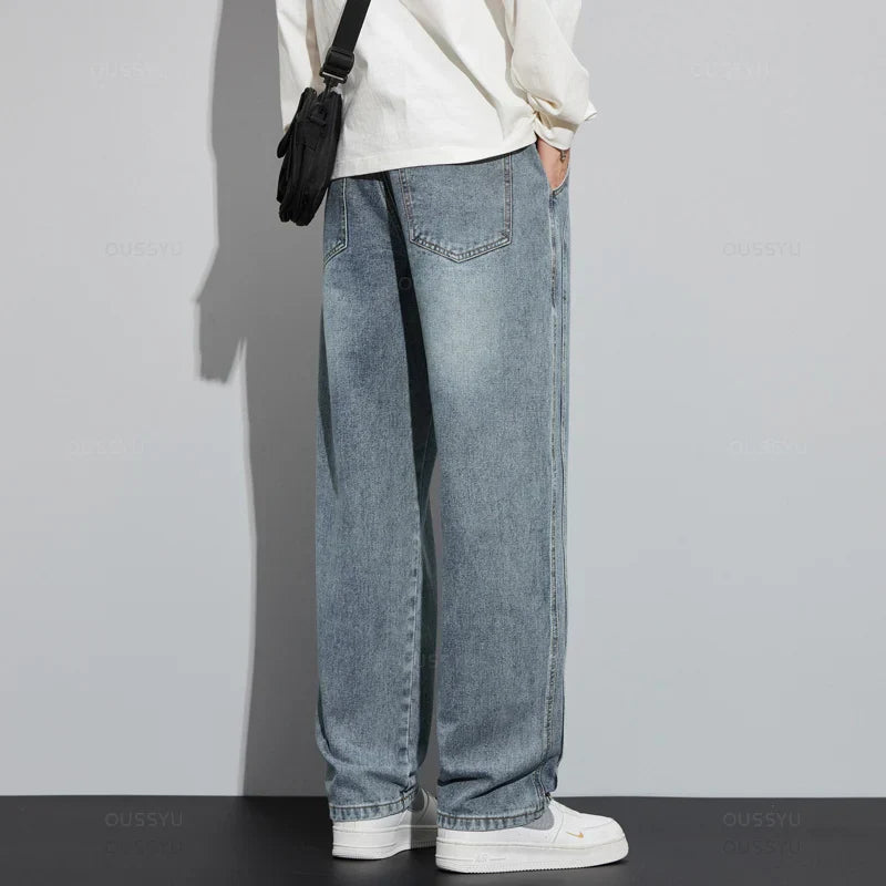 OUSSYU Brand Clothing New Design Cotton Jeans Men