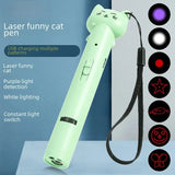 Usb Rechargeable Laser Cat Toy Infrared Light Laser