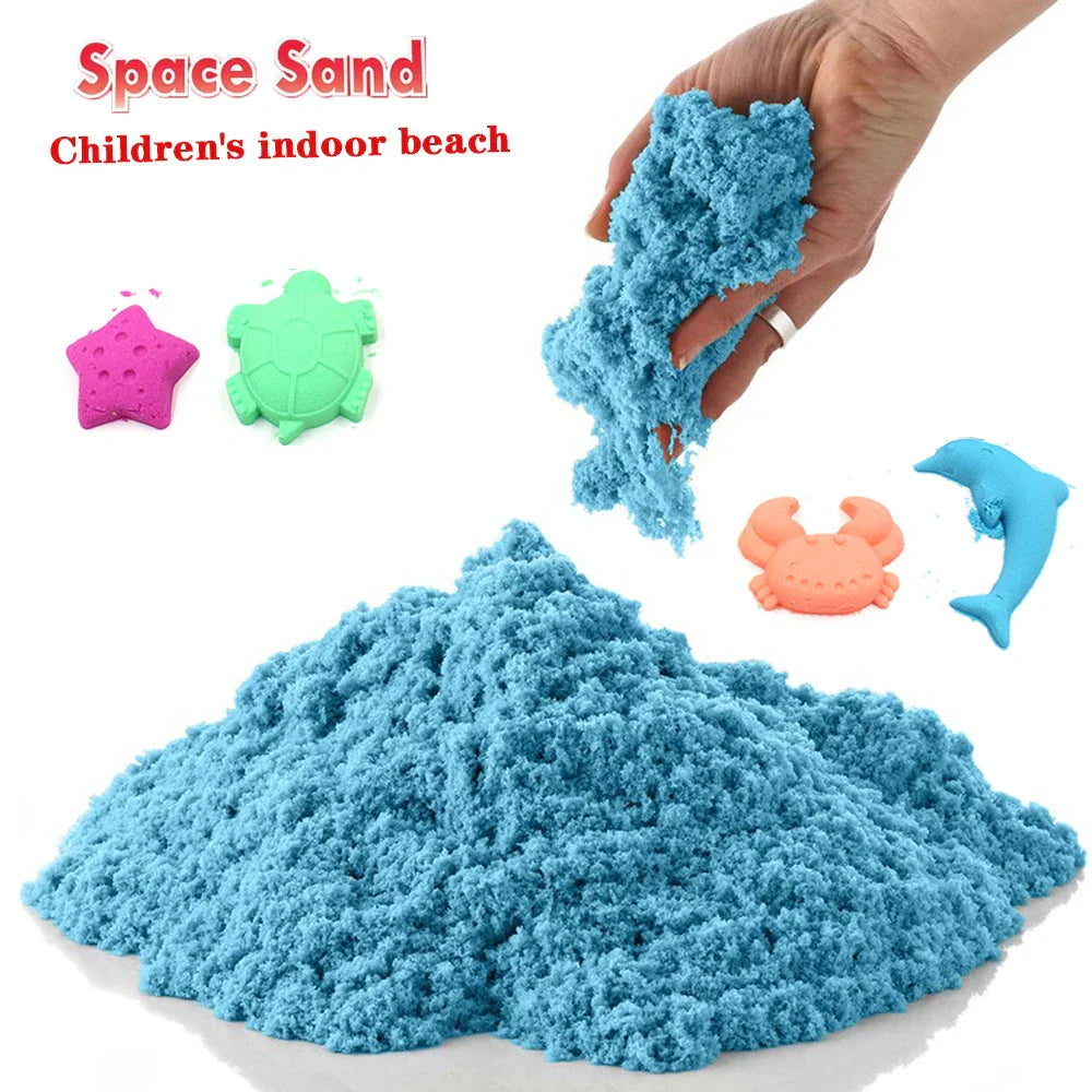 New 1500g Dynamic Sand Toys Magic Clay Colored