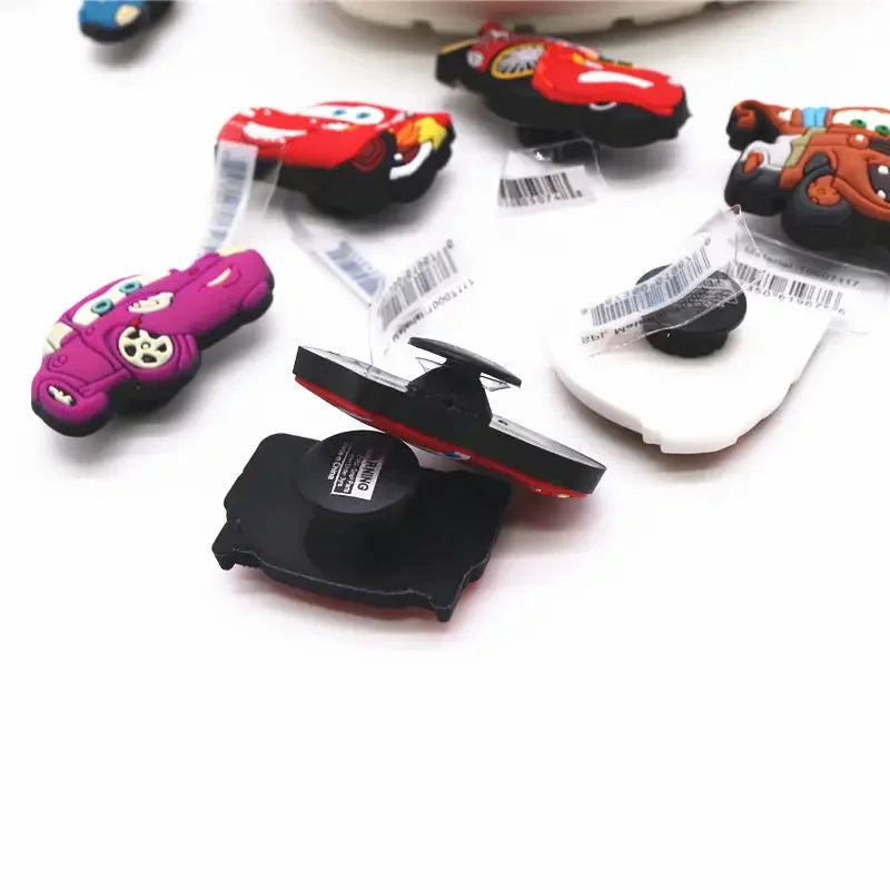 6 Pack Original Animation Movie Cars PVC Shoe