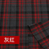 Yarn Dyed Soft Thickening Grinding Wool Plaid Fabric