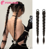 FORLISEE Wig Braid Natural Spicy Girl Pigtail Fried