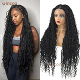 32" Butterfly Loc Full Lace Front Braided Wig