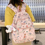 2023 New Kawaii Sanrio School Bag Pink Cinnamoroll