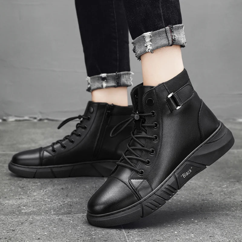 Boots Men Shoes Casual Shoes Classics Ankle Boots