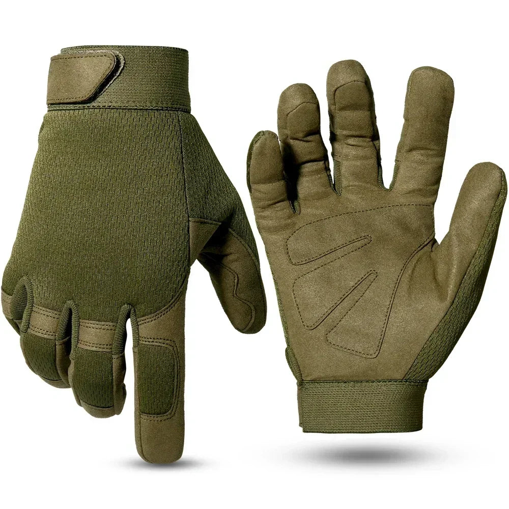 Tactical Full Finger Gloves Army Military Combat Shooting