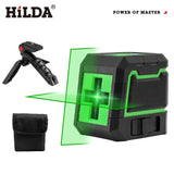 HILDA 2 Lines Laser Level Self-Leveling Horizontal And