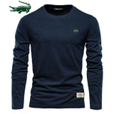 100% Cotton Long Sleeve T Shirt For Men