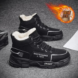 Autumn and Winter Middle Cylinder Fashion Men's Shoes