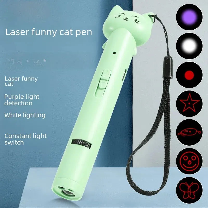 Usb Rechargeable Laser Cat Toy Infrared Light Laser