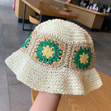 Summer Outdoor Paper Straw Hat Women Beach Holiday