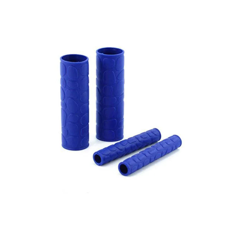 4Pcs Non-Slip Rubber Motorcycle Handle Grip Covers