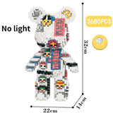 Cartoon Mini Love Violent Bear Bearbrick Colour Model