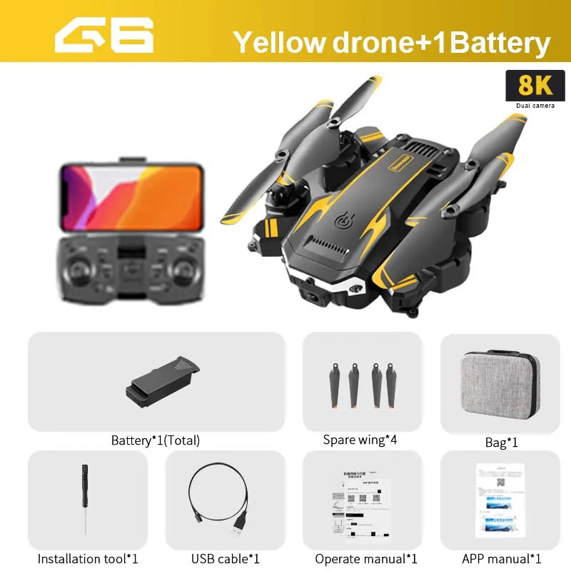 KOHR New G6 Aerial Drone 8K S6 HD