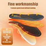 USB Heated Shoe Insoles Feet Warm Sock Pad