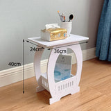 European Style Bedside Modern Minimalist Mini Storage Rack