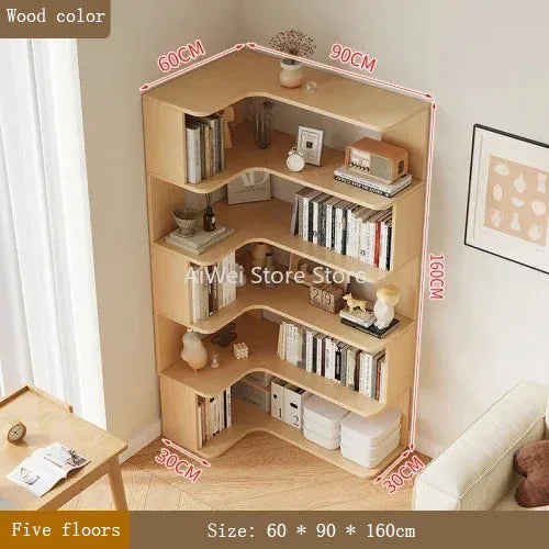 Storage Mainstays Bookshelf Shelves Wall Organizer Magazine Racks