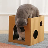 Cat Cardboard Box Wear-resistant Kitten Puppy Exercising Grinding