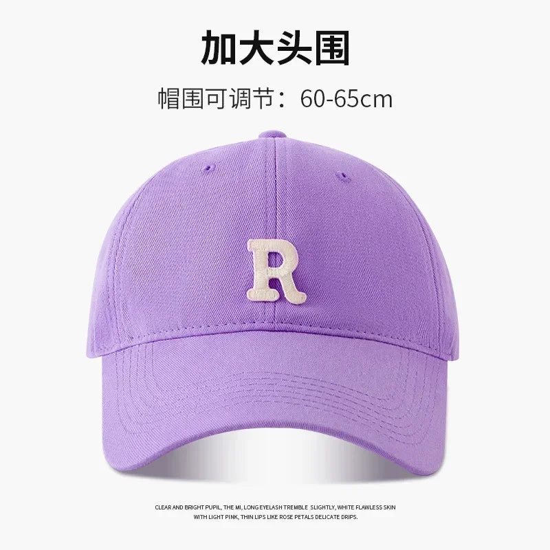 60-65cm 63-70cm Big Head Baseball Cap Men Women