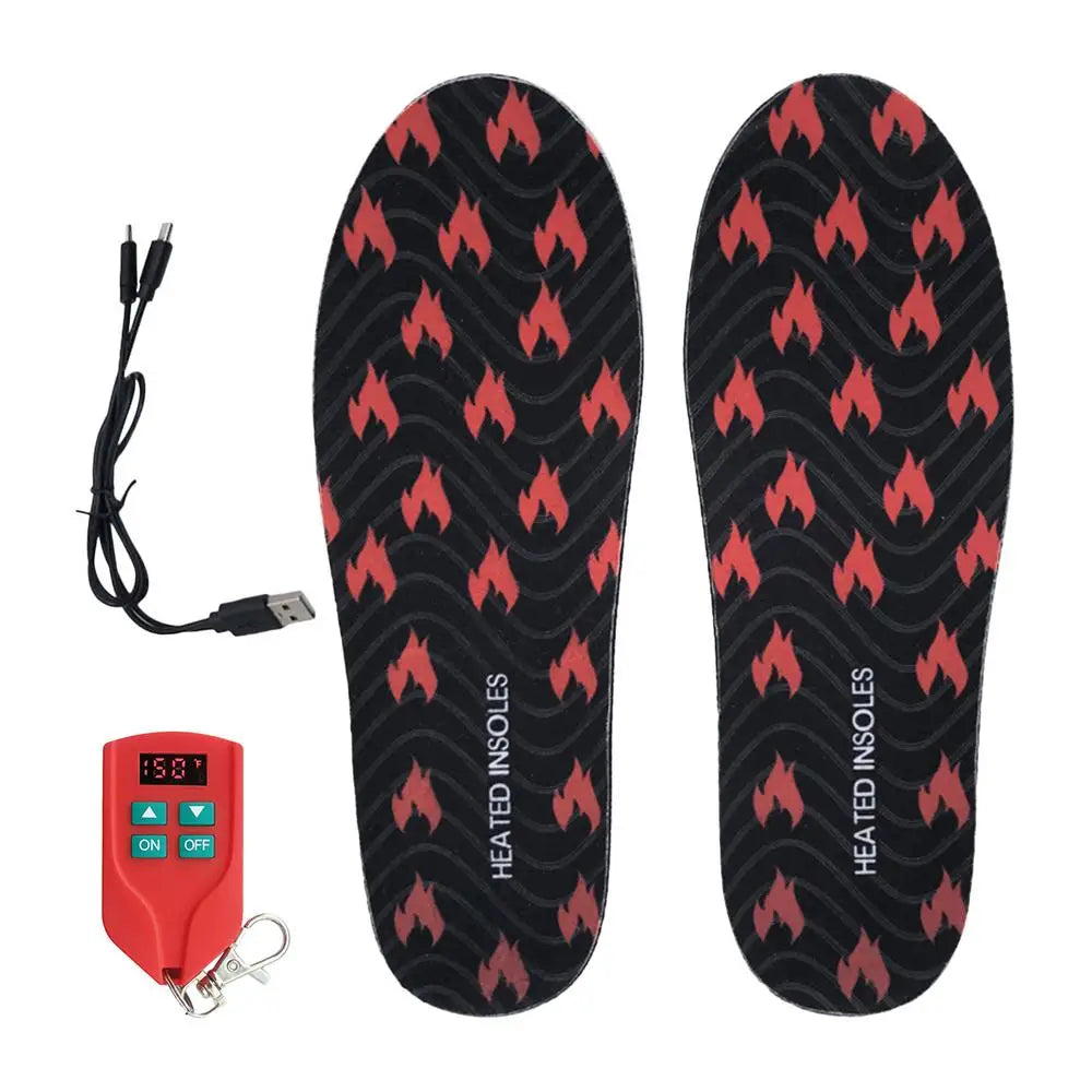 USB Heated Shoe Insoles Electric Insoles Foot Warming