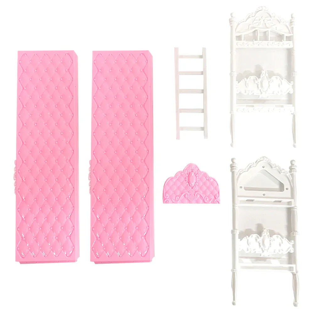 NK Official 1 Pcs Pink Bunk Bed Princess