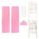 NK Official 1 Pcs Pink Bunk Bed Princess