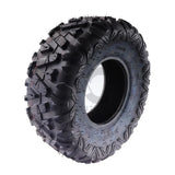 8 Inch Tubeless Tires - Front 19x7-8 Rear 18X9.50-8 Kart, ATV, UTV Dirt Bike Tires, Quad Dirt Buggy Road Tires