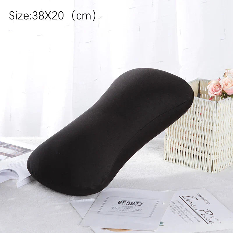Bone Shape Roll Pillow Mini Cushion Microbead Back