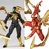 New Kaiyodo Iron Spiderman Ation Figurine Amazing Yamaguchi