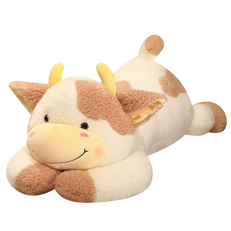 Hot 1pc 90cm/110cm Lovely Milk Cow Plush Toys