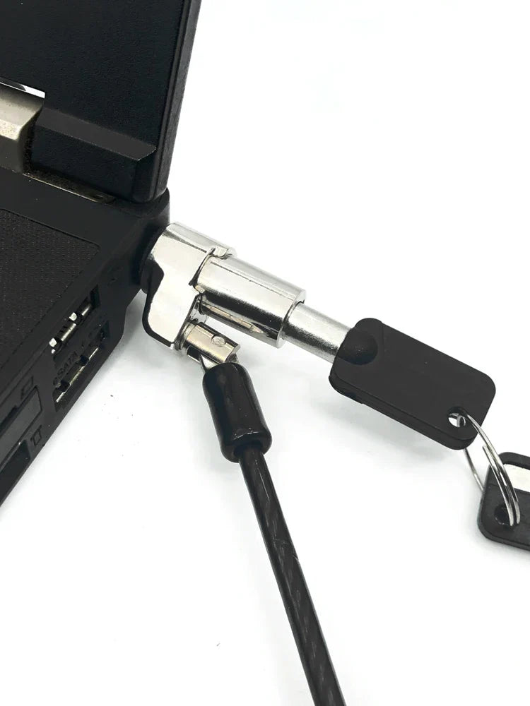 Manufacturer New Anti-thief Security Cable Wedge Laptop Lock