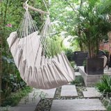 Canvas Hammock Chair Swing Indoor Garden Sports Home