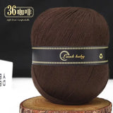 150g Solid Color Silk Cotton Yarn Soft Yarn