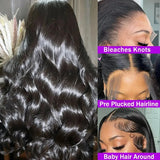 13x6 Hd Transparent Body Wave Lace Front Wig