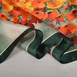 BYSIFA| Fall Winter Elegant Floral Design Scarves Shawls