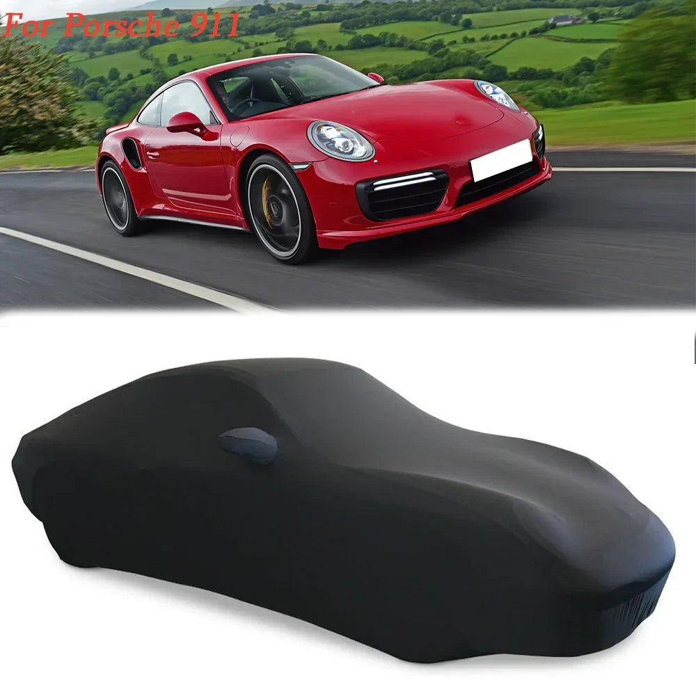 Full Car Indoor Cover Dust Scratch Proof Protection For Porsche Compatible/911/718/928/968/992/Boxster/Cayman/Carrera