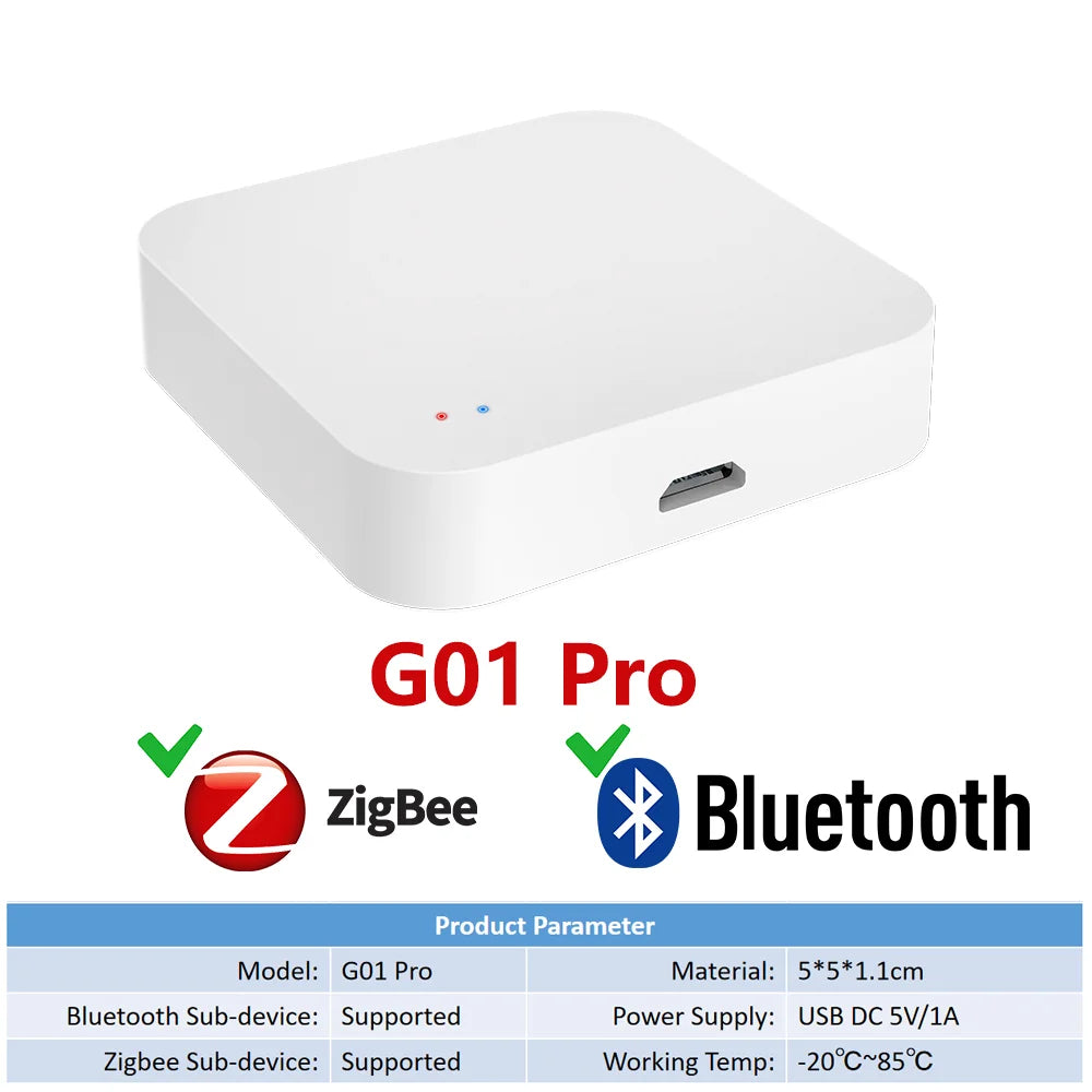 Tuya Zigbee Wireless Hub Gateway For Smart Home