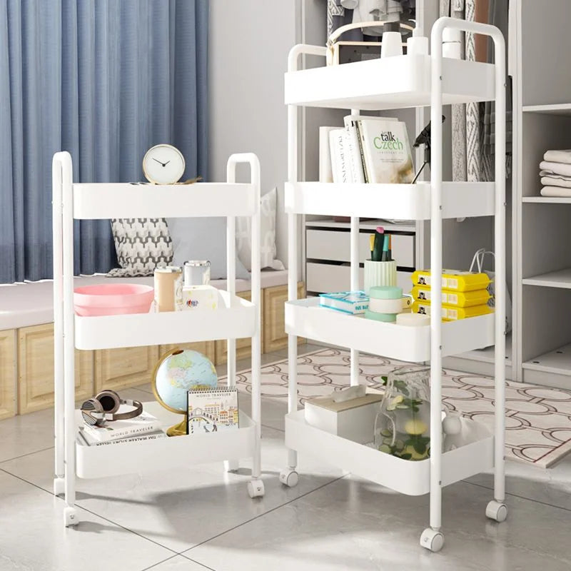 Small Cart Storage Rack Kitchen Bedroom 3 Layers