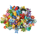 20-100Pcs 4-6 Cm Anime Pokemon Big Figure Toy