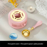 Wood Stove Seal Spoon Decoration Gift DIY Craft