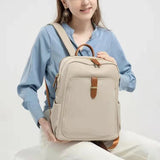 Women Carryon Backpack Elegant Waterproof Antitheft Travel Bag