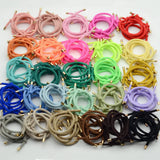 30PCS 5mm Twilled Cords Knotted Elastic Hair Bands