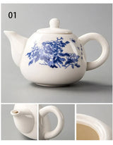 Chinese Kung Fu Tea Pot Dehua Kettle Clay