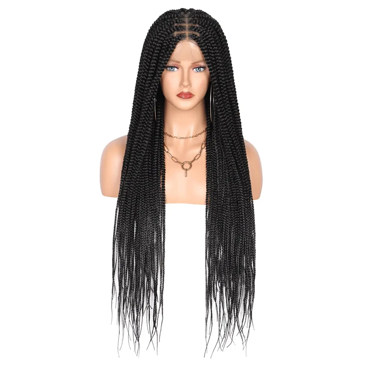 Viyskur 36 Inches Full Lace Front Knotless Box