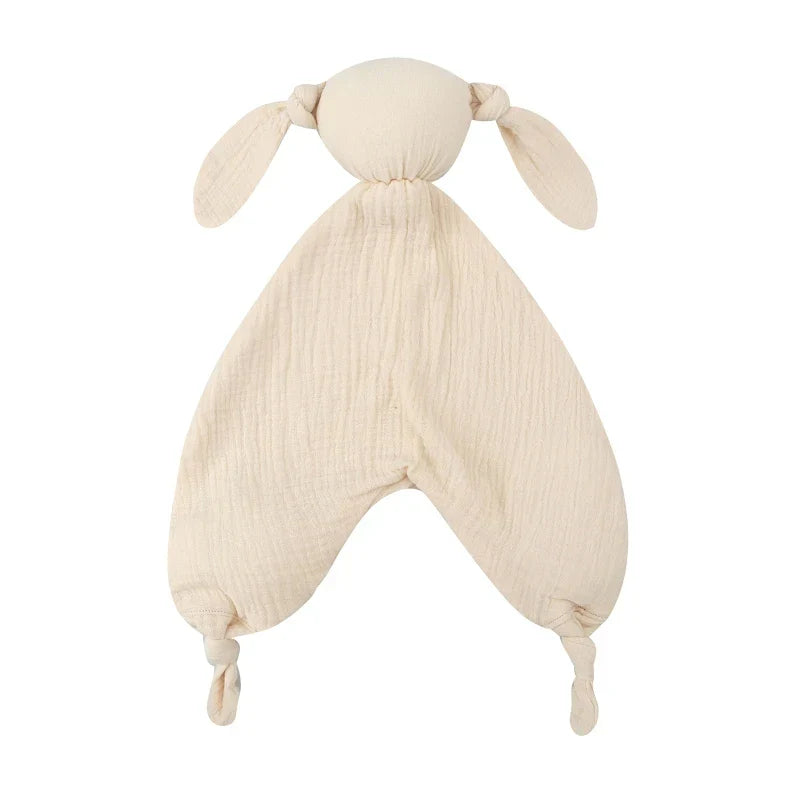 Pure Cotton Muslin Baby Bib Cute Goose Sleeping