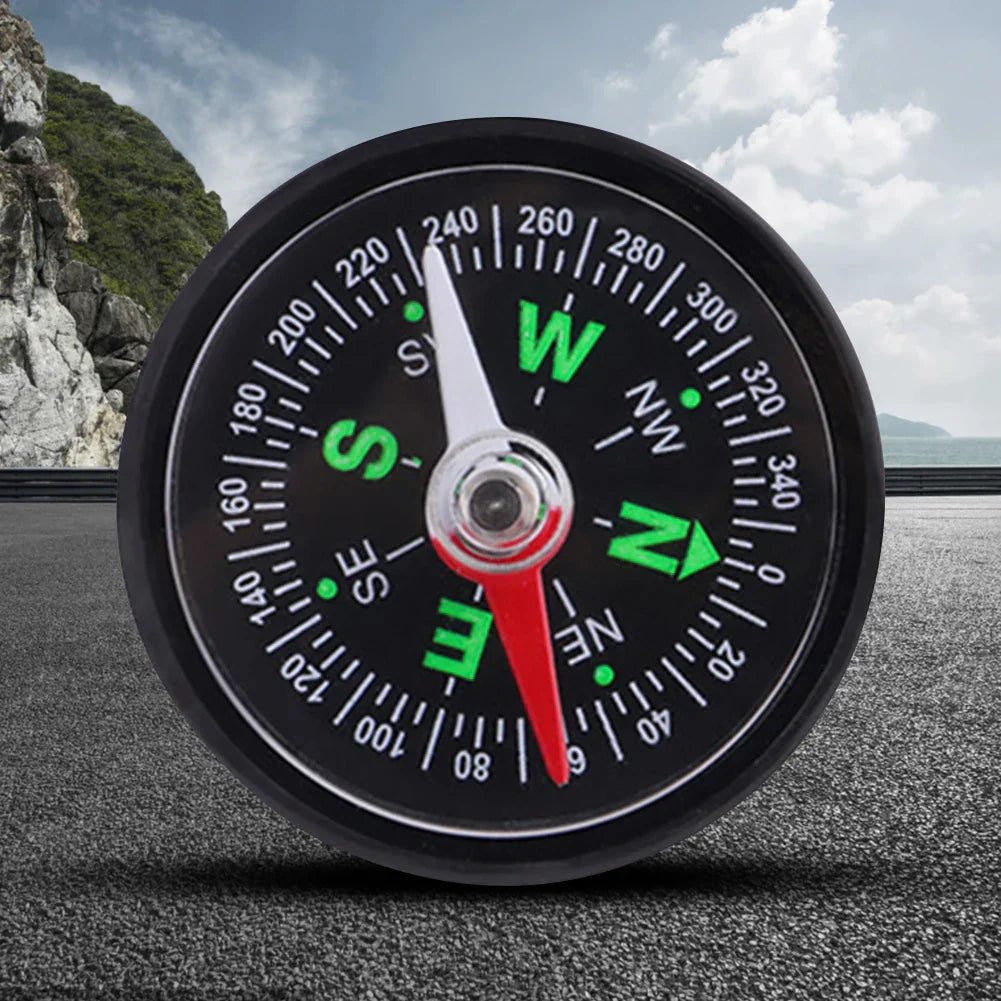 Handlebar Compass Lightweight Hiking Compass Waterproof Motorcycle Compass