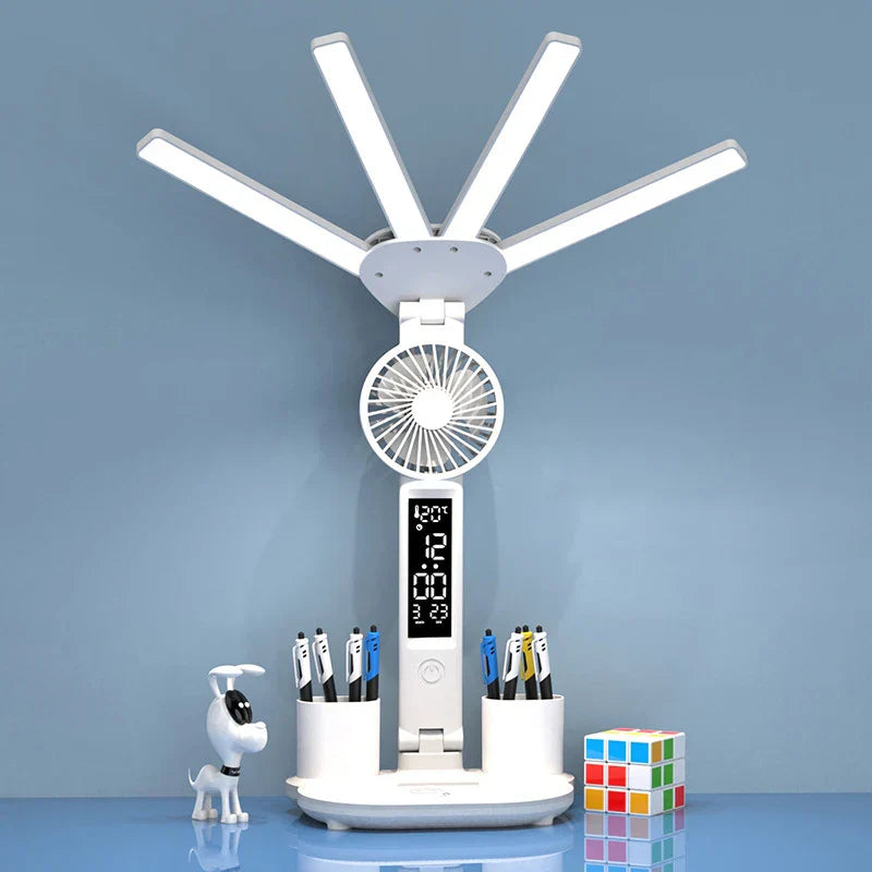 Rechargeable Table Lamp for Study, Desk Lamp Reading