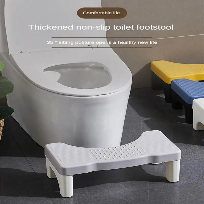 1pcs Poop Stool Toilet Step Stool Non-slip Portable