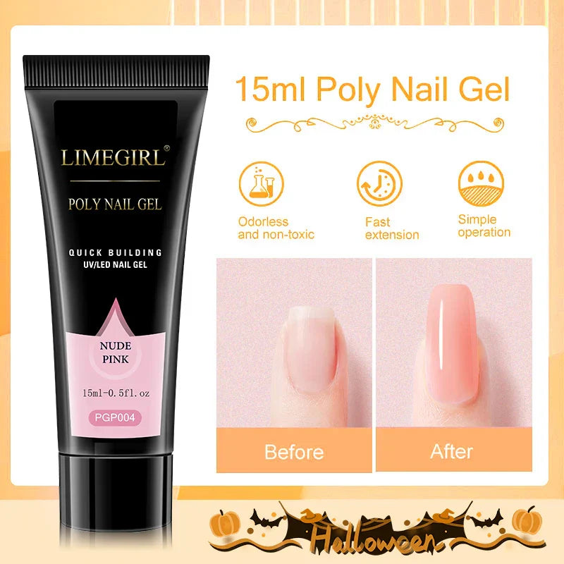 Limited nail extension gel kit Halloween manicure kit